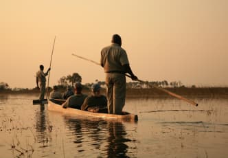 Okavango Delta day tour exploring the floodplains.