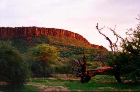 Waterberg mountain in Namibia