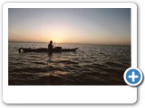 Kayaking at sunrise on the Walvis Bay lagoon4