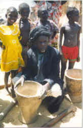 A traditional Bozo healer