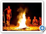 Bushmen at a tribal dance at Tsumkwe, Namibia