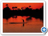 Sunset Okavango