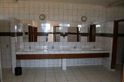 NWR campsite facilities at the Waterberg Plateau Pak in Namibia.