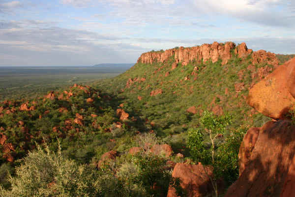 Waterberg Plateau Park sand stone rock formations