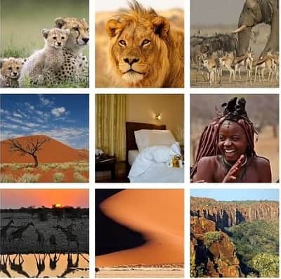 Affordable all-inclusive lodge acommodated tours in Namibia