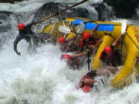 Whitewater rafting on the Zambezi