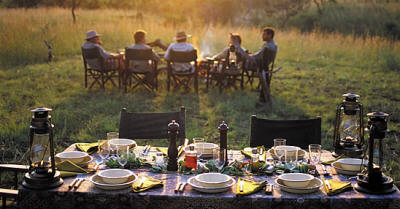 African overland camping safaris with lodge accommodated upgrades.